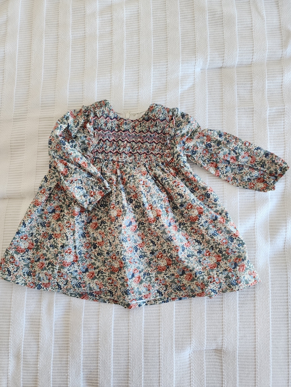 Tartine et Chocolat Floral Smocked Dress